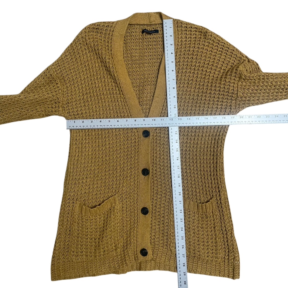 American Eagle Outfitters Tan Cardigan Sweater - Picture 4 of 9